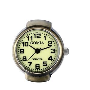 Gomia Ring Quartz Watch with Cream Dial comes with battery